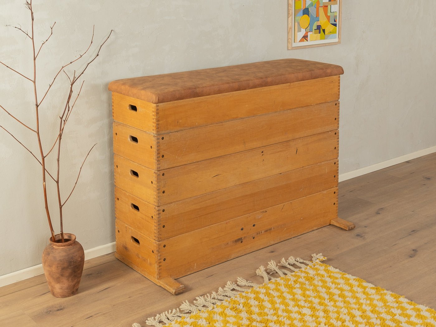 Einzigartiger Sprungkasten - Mid Century Friends - Vintage - Retro - Mid Century