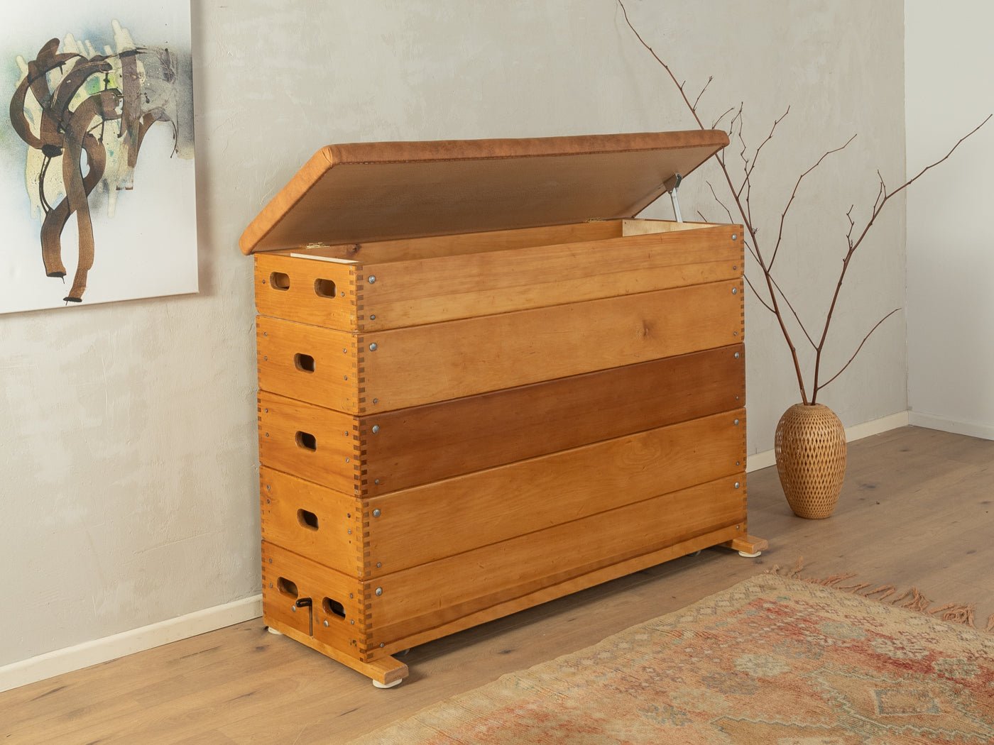 Einzigartiger Sprungkasten - Mid Century Friends - Vintage - Retro - Mid Century