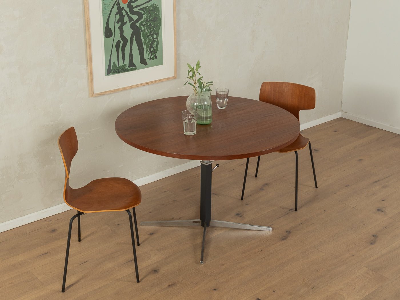 Esstisch, Wilhelm Renz, Ø 110 cm - Mid Century Friends - Vintage - Retro - Mid Century