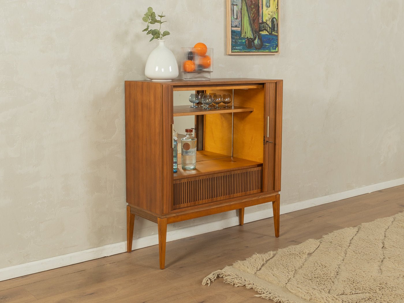 Exklusiver Barschrank - Mid Century Friends - Vintage - Retro - Mid Century