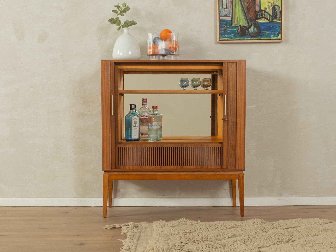 Exklusiver Barschrank - Mid Century Friends - Vintage - Retro - Mid Century