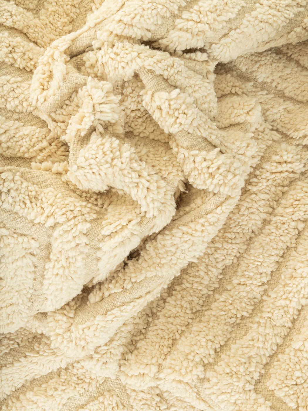 Invisible Cream, Berber Teppich, 195 x 300 - Mid Century Friends - Vintage - Retro - Mid Century