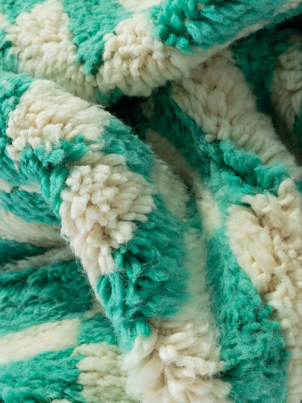 Peppermint Check, Berber Teppich, 165 x 246 - Mid Century Friends - Vintage - Retro - Mid Century