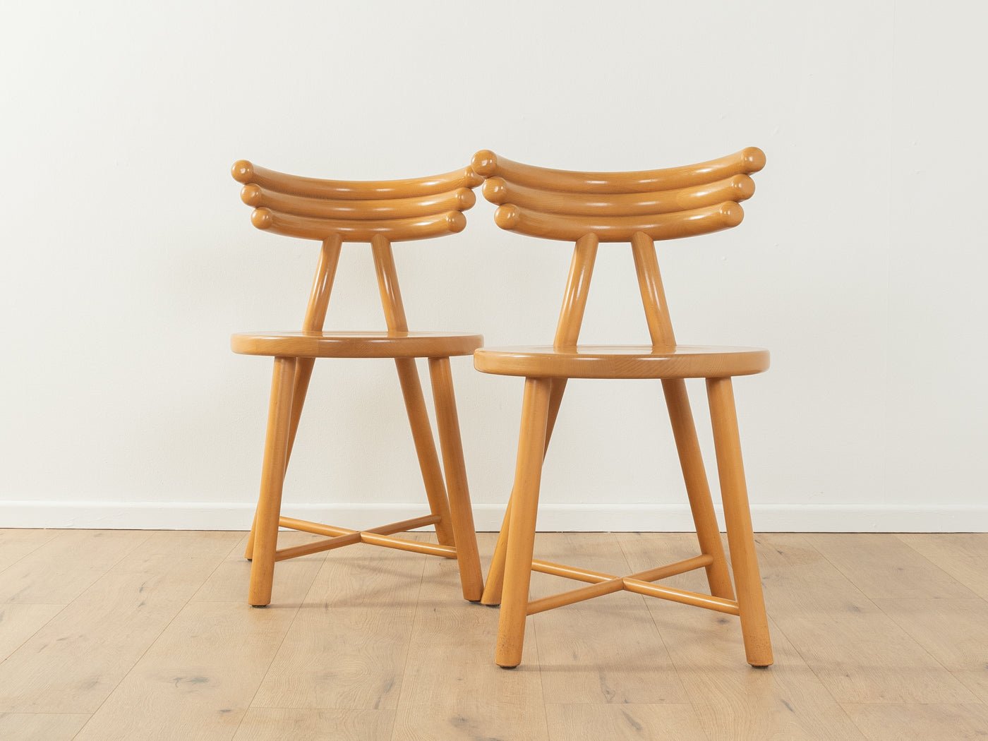 Postmoderne Esszimmerstühle, Eka Wohnmöbel - Mid Century Friends - Vintage - Retro - Mid Century