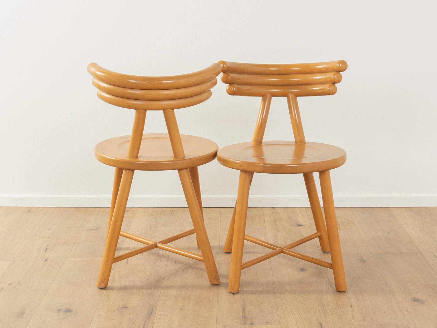 Postmoderne Esszimmerstühle, Eka Wohnmöbel - Mid Century Friends - Vintage - Retro - Mid Century