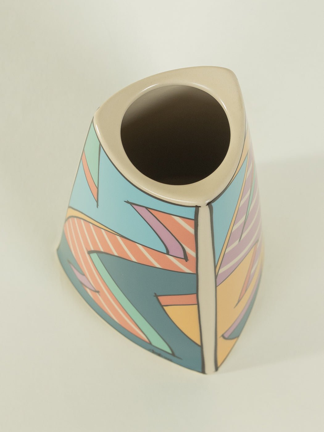 Postmoderne Rosenthal Blumenvase, Dorothy Hafner - Mid Century Friends - Vintage - Retro - Mid Century