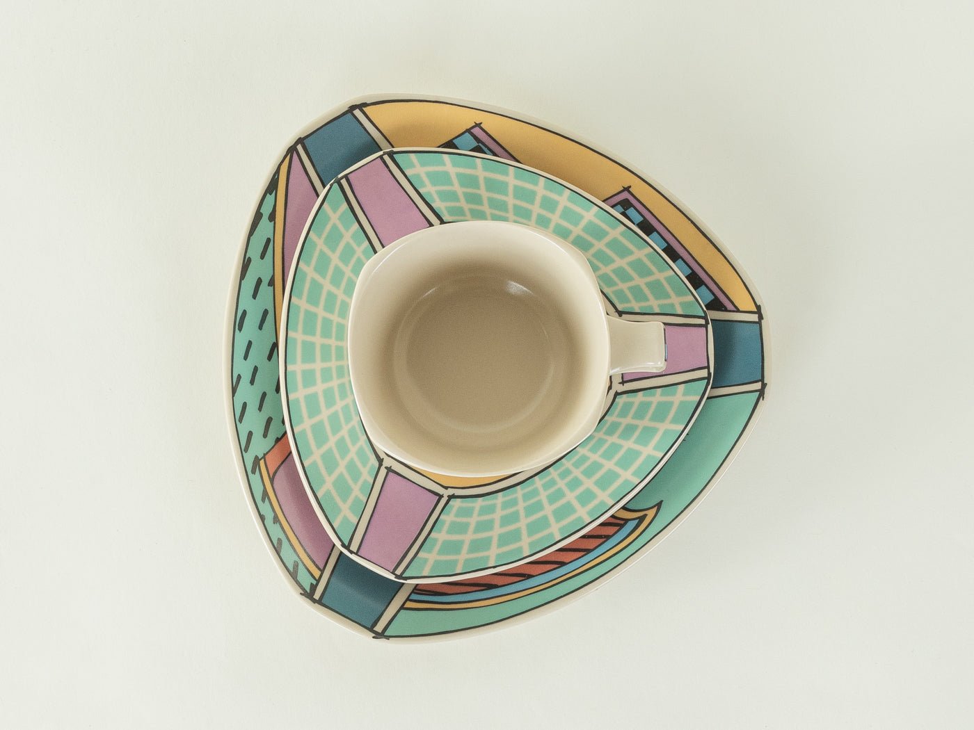 Postmodernes Rosenthal Teeservice, Dorothy Hafner - Mid Century Friends - Vintage - Retro - Mid Century