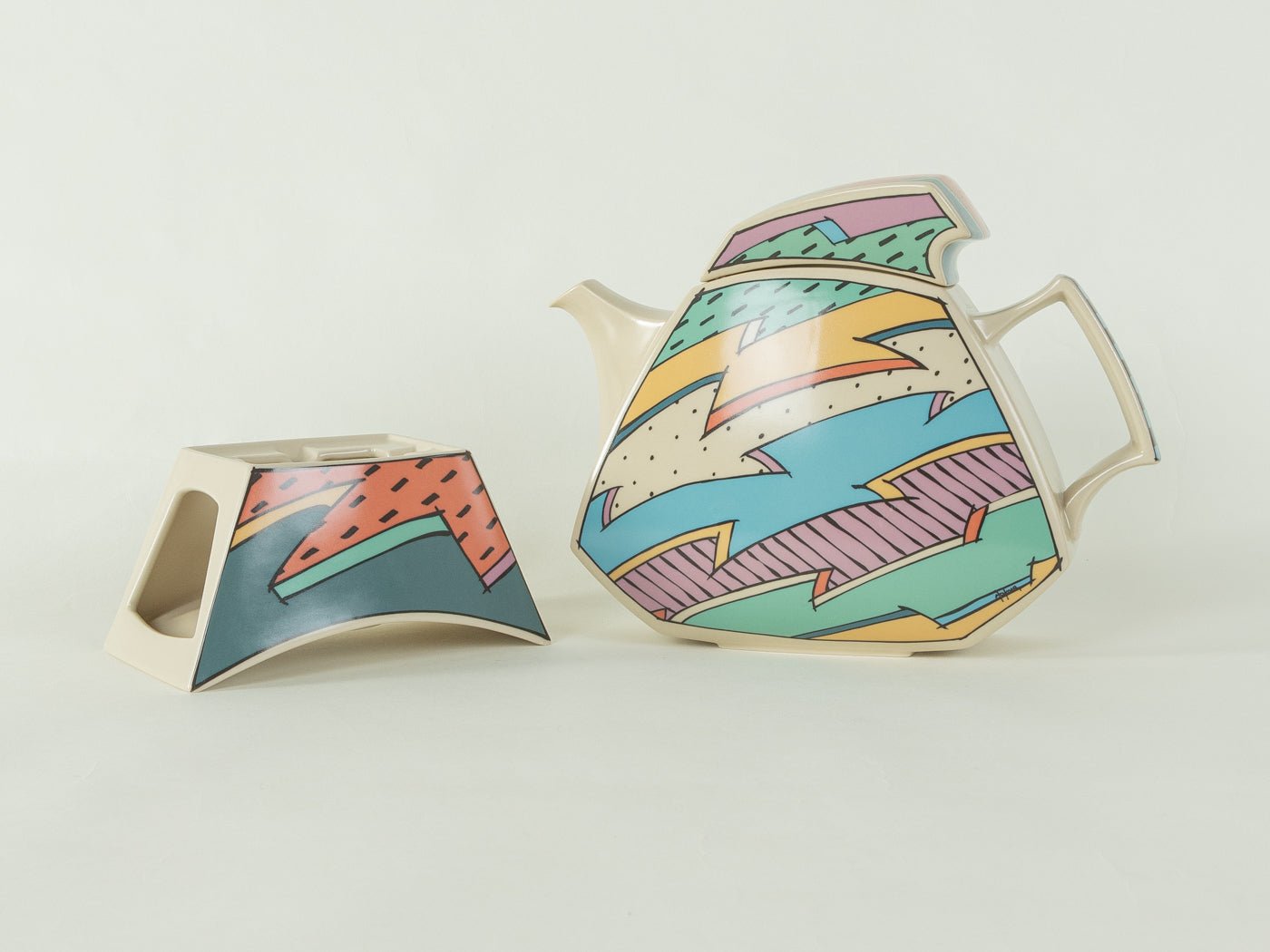 Postmodernes Rosenthal Teeservice, Dorothy Hafner - Mid Century Friends - Vintage - Retro - Mid Century