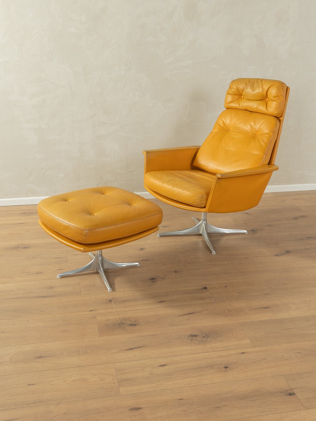 SEDIA Sessel mit Fußhocker, Horst Brüning für Cor - Mid Century Friends - Vintage - Retro - Mid Century