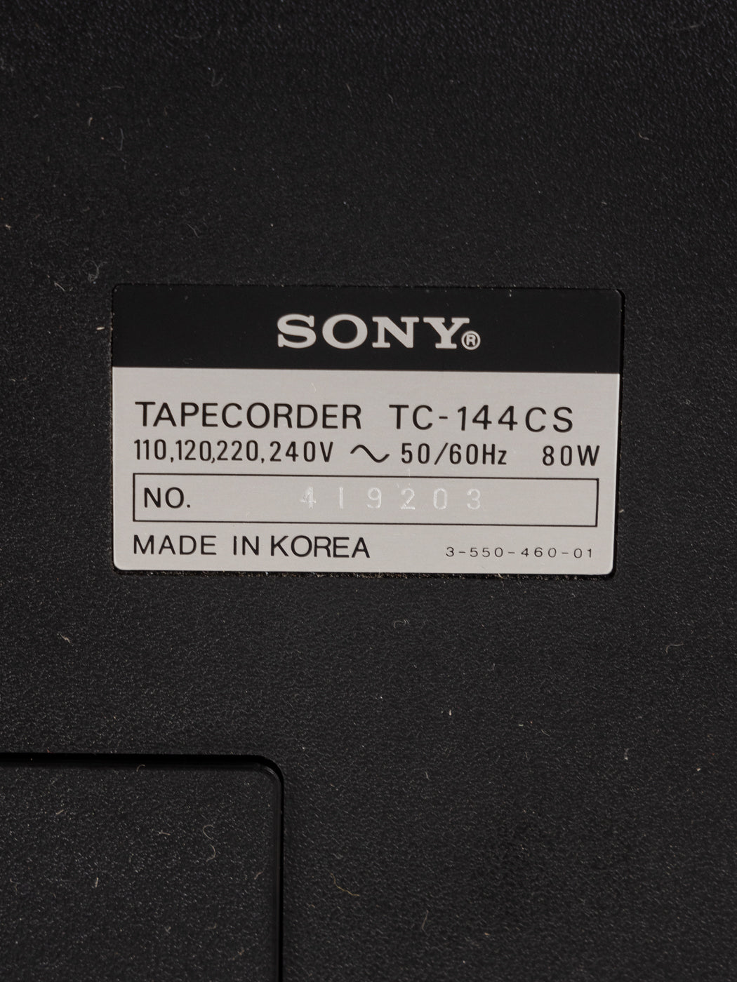 SONY TC - 144 CS Kassettenrecorder, 1970er Jahre - Mid Century Friends - Vintage - Retro - Mid Century