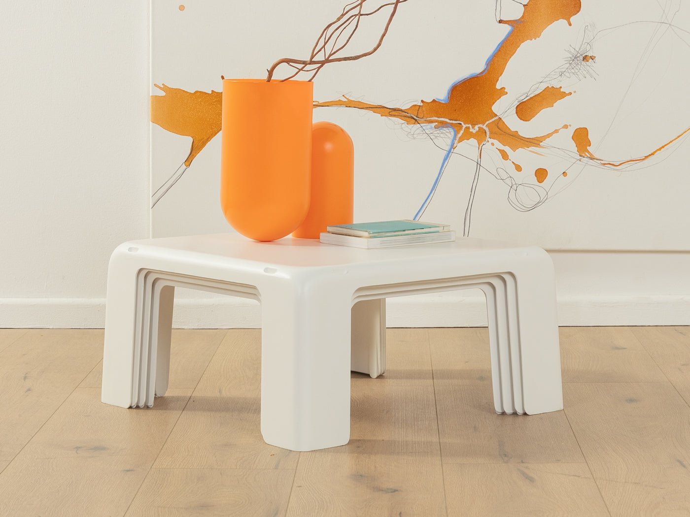 Space Age Beistelltische, GATTI, Mario Bellini - Mid Century Friends - Vintage - Retro - Mid Century
