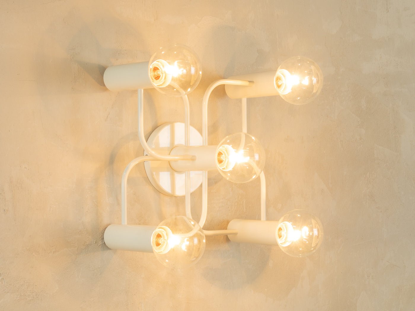 Wand - und Deckenlampe, Gaetano Sciolari, Leola - Mid Century Friends - Vintage - Retro - Mid Century