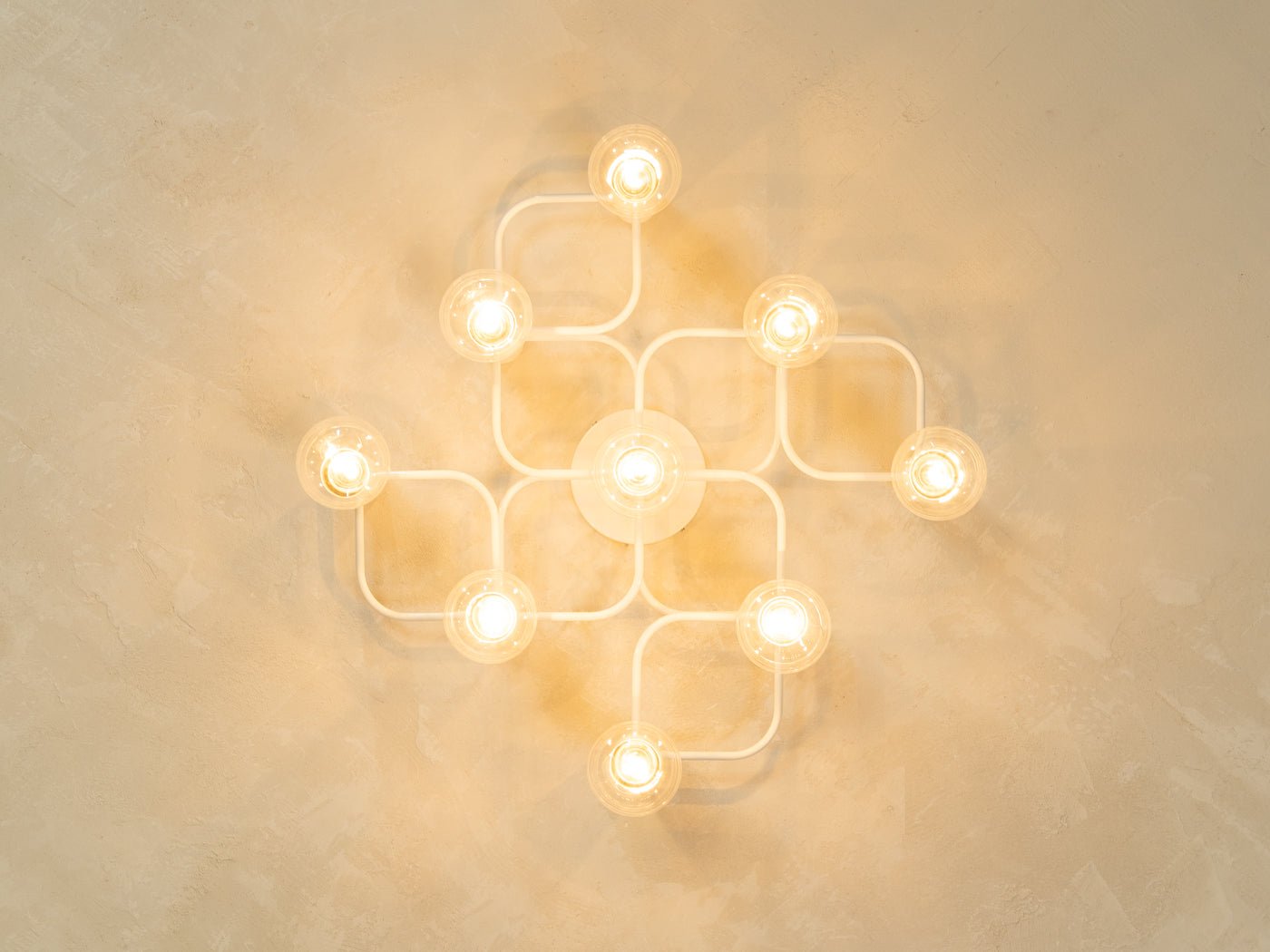 Wall and ceiling lamp, Gaetano Sciolari, Leola – MCF Select
