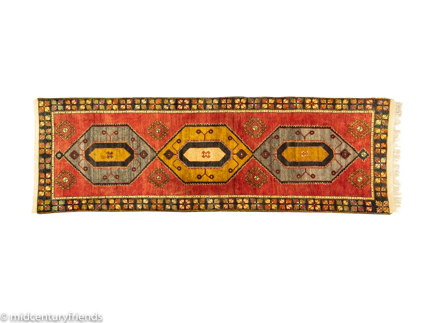 1960er Jahre Kuert Läufer, 101 x 318