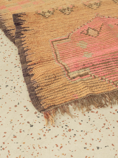 Vintage Rehamna, Berber Teppich, 103 X 355