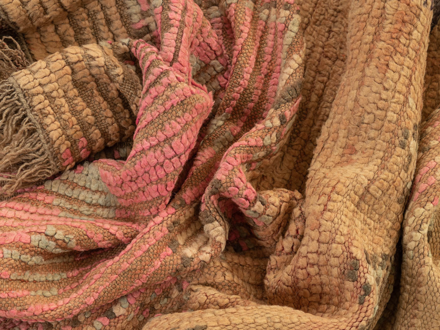 Vintage Rehamna, Berber Teppich, 103 X 355