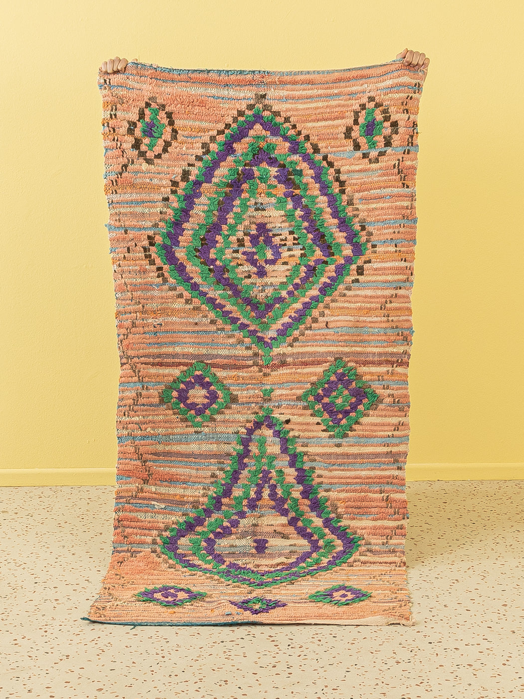 Vintage Boujad, Berber Teppich, 82 X 185