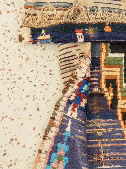 Vintage Azilal, Berber Teppich, 97 X 223