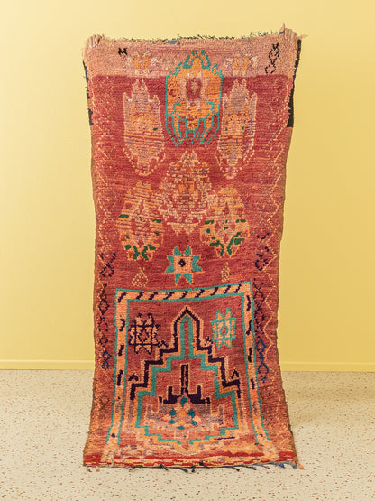 Vintage Rehamna,  Berber Teppich, 95 X 260