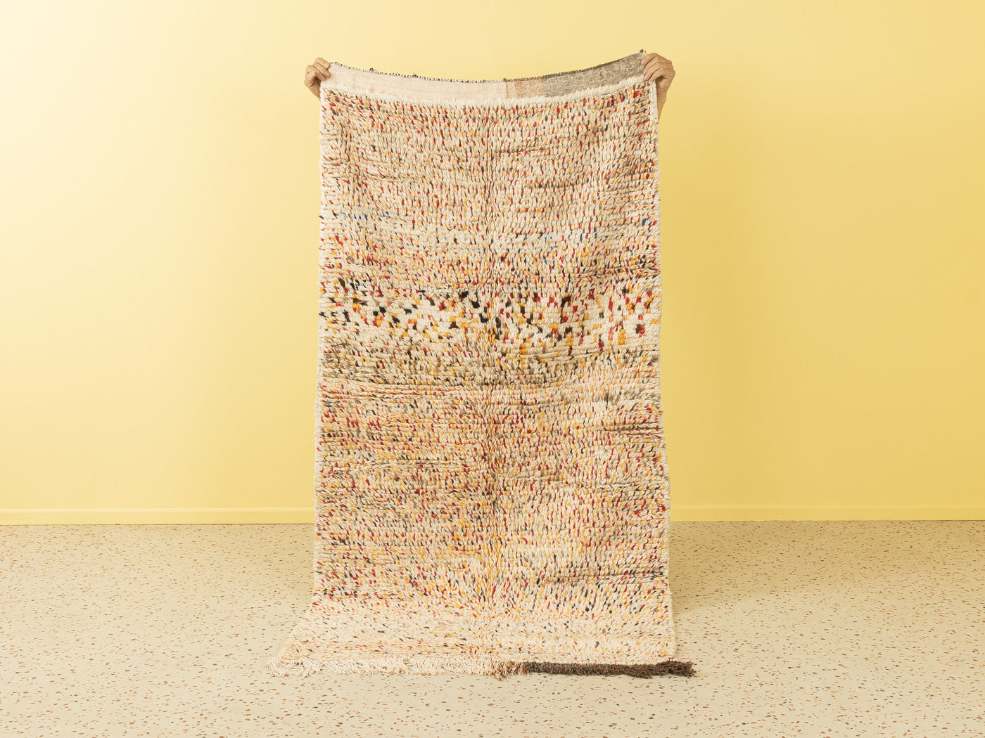 Vintage Azilal, Berber Teppich, 105 X 220