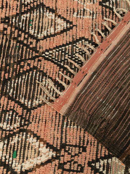 Vintage Boujad, Berber Teppich, 113 X 277