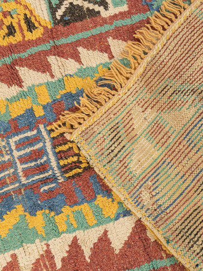 Vintage Azilal, Berber Teppich 138 X 260