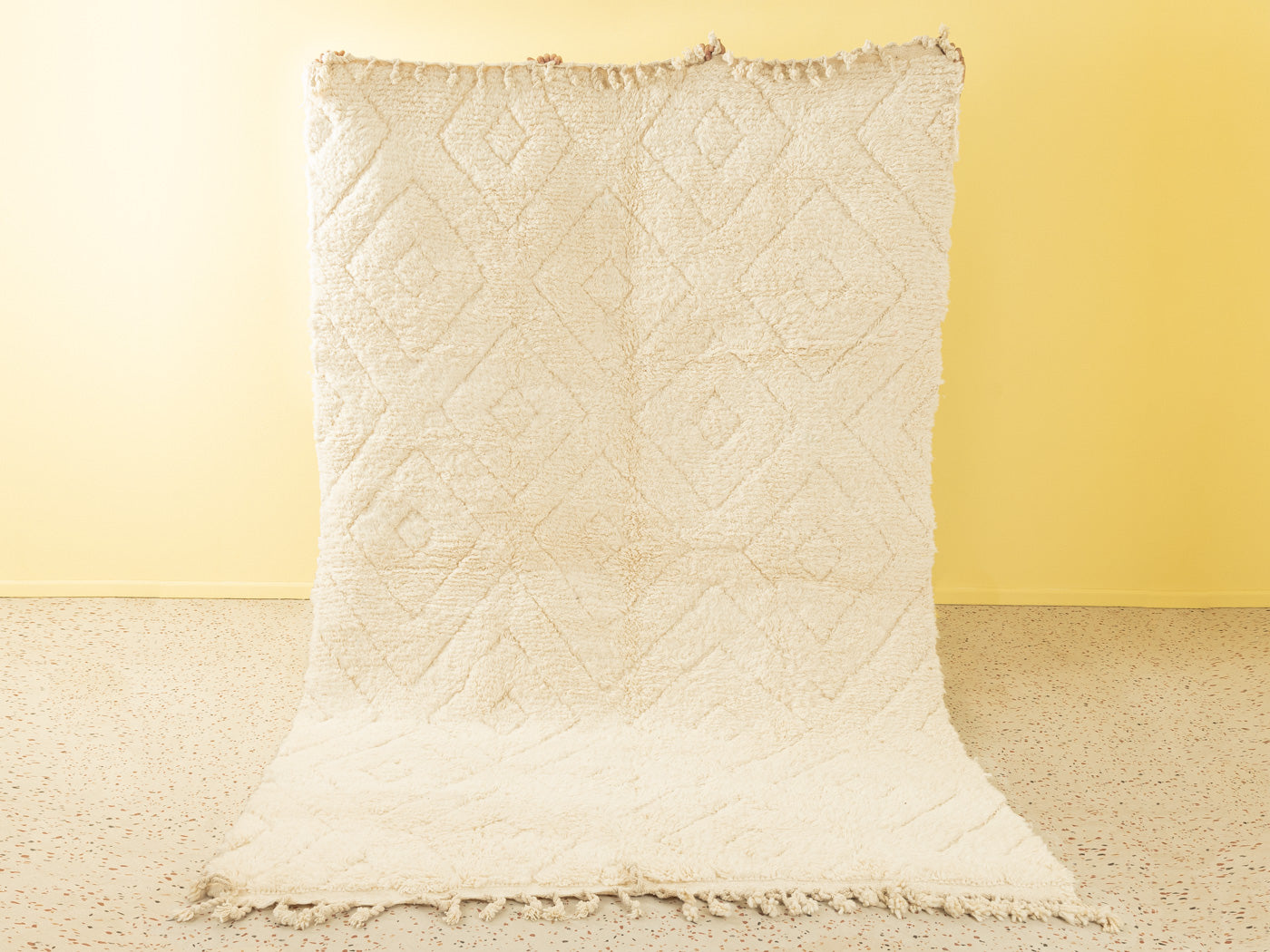 White Diamond, Berber Teppich, 200 X 290