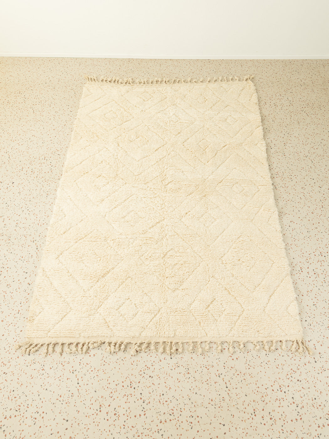 White Diamond, Berber Teppich, 200 X 290