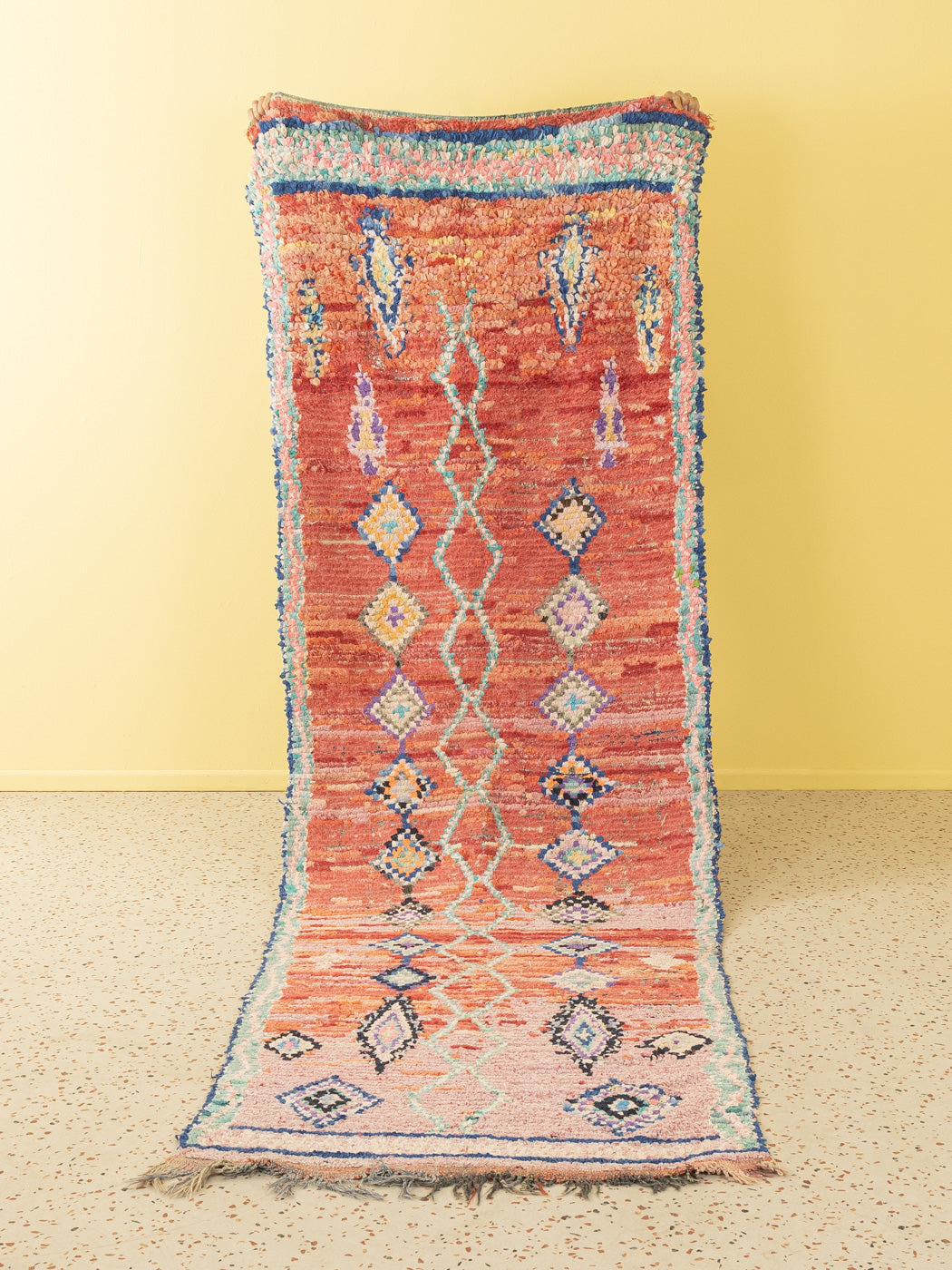 Vintage Azilal, Berber Teppich, 115 X 325