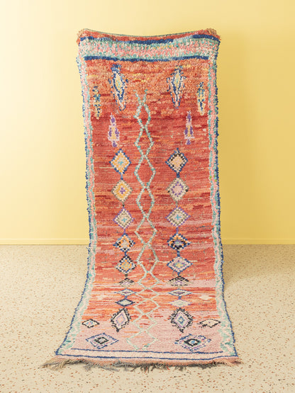 Vintage Azilal, Berber Teppich, 115 X 325