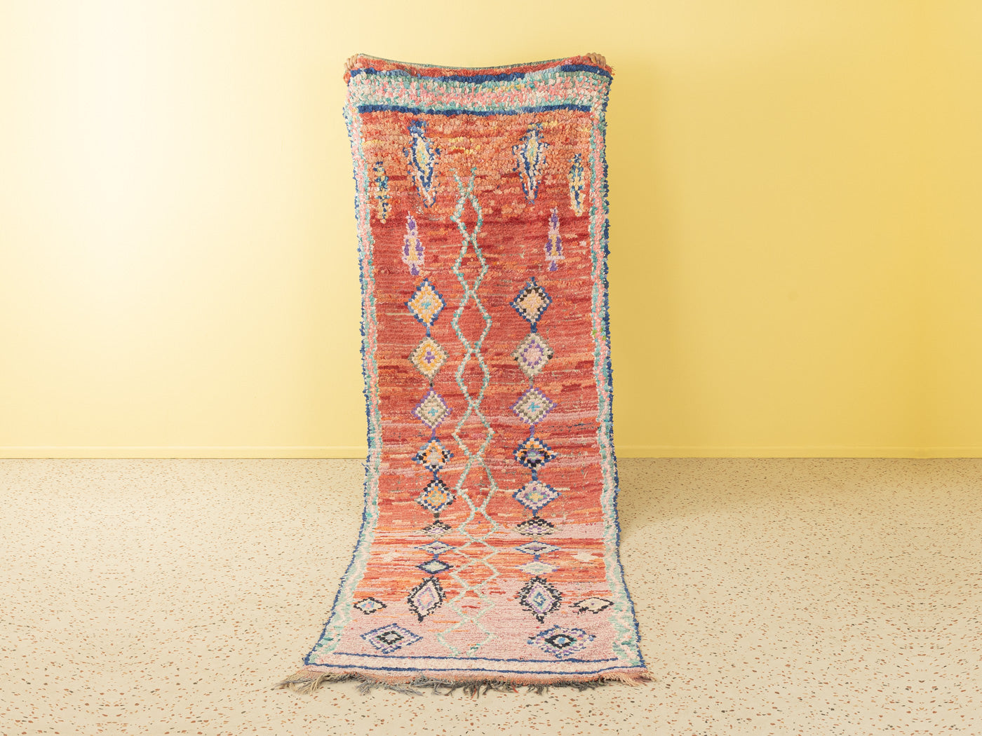 Vintage Azilal, Berber Teppich, 115 X 325