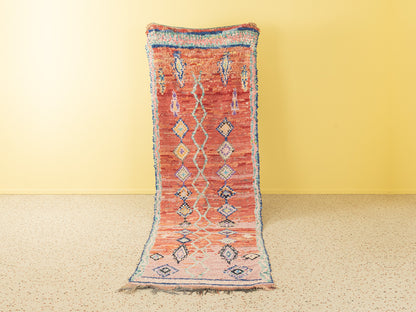 Vintage Azilal, Berber Teppich, 115 X 325