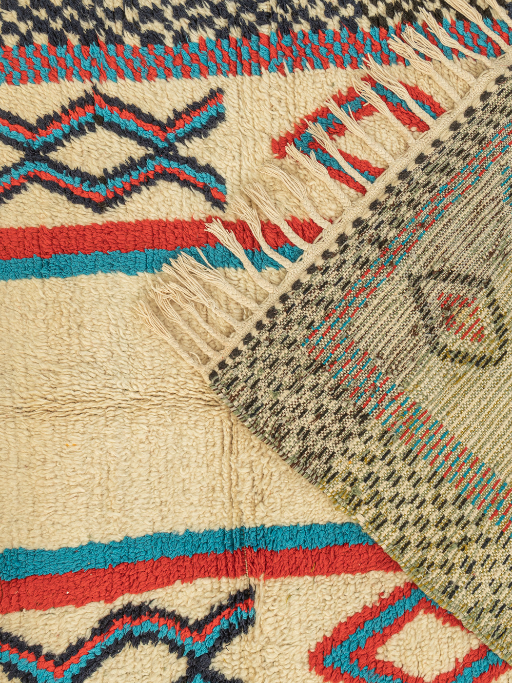 Vintage  Azilal, Berber Teppich, 123 X 295