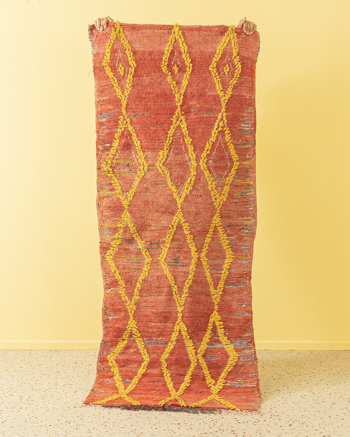 Vintage Boujad, Berber Teppich, 82 X 210