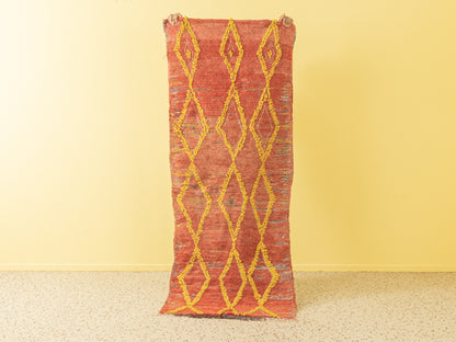 Vintage Boujad, Berber Teppich, 82 X 210