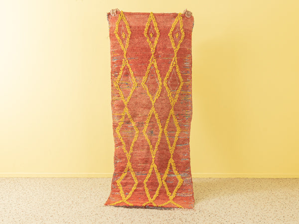 Vintage Boujad, Berber Teppich, 82 X 210