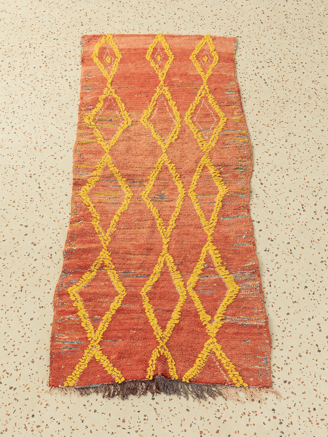 Vintage Boujad, Berber Teppich, 82 X 210