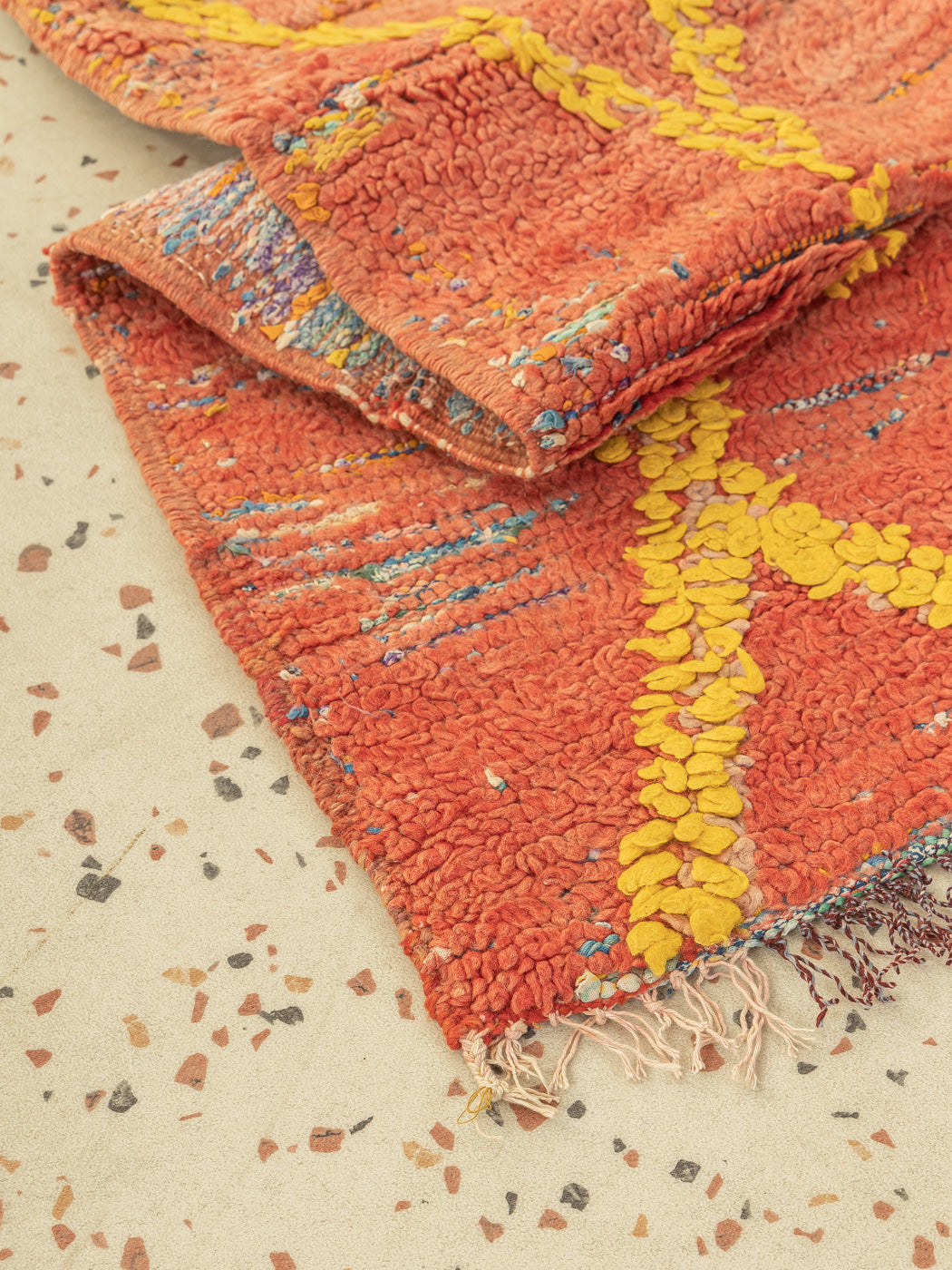 Vintage Boujad, Berber Teppich, 82 X 210