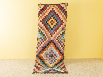 Vintage Boujad, Berber Teppich, 100 X 180