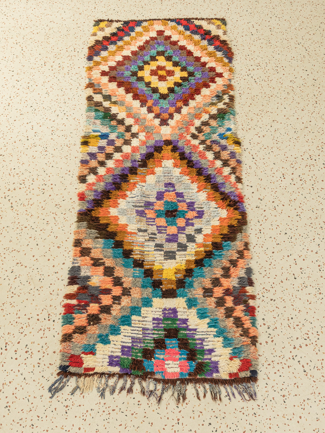 Vintage Boujad, Berber Teppich, 100 X 180