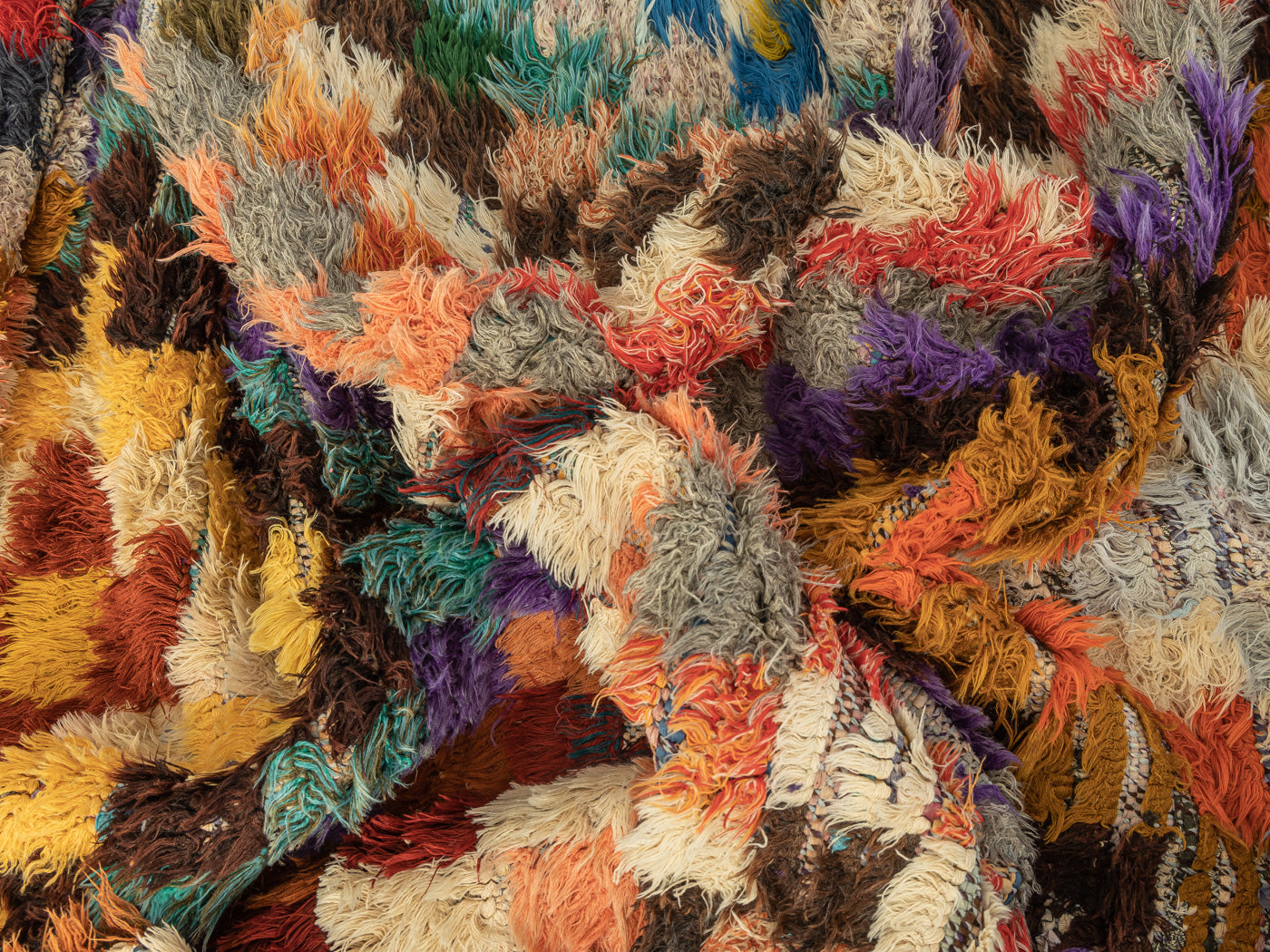 Vintage Boujad, Berber Teppich, 100 X 180