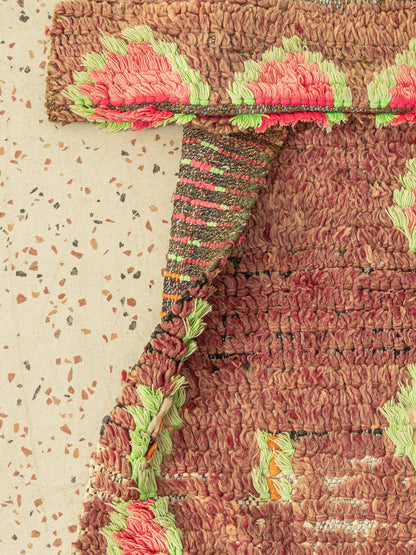 Vintage Boujad, Berber Teppich, 97 X 370