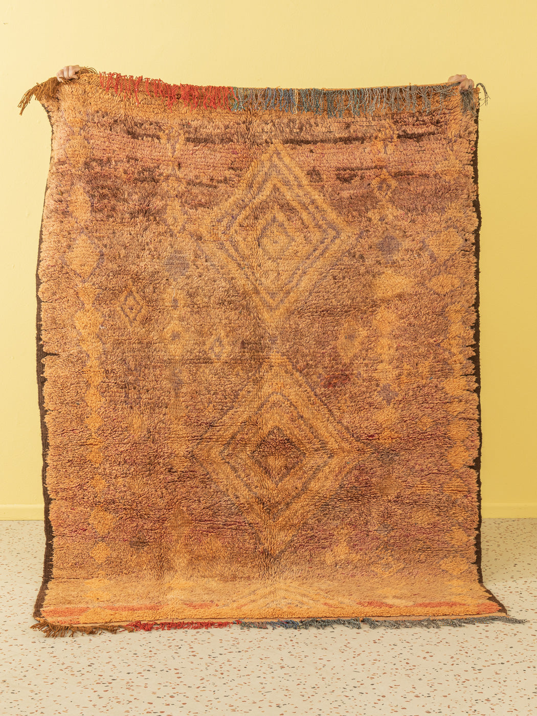 Vintage Rehamna, Berber Teppich, 142 X 205