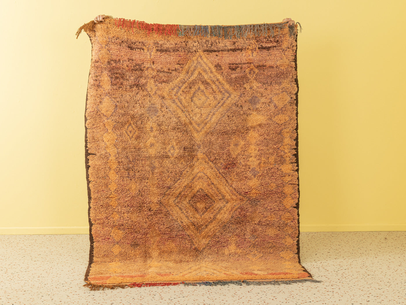Vintage Rehamna, Berber Teppich, 142 X 205