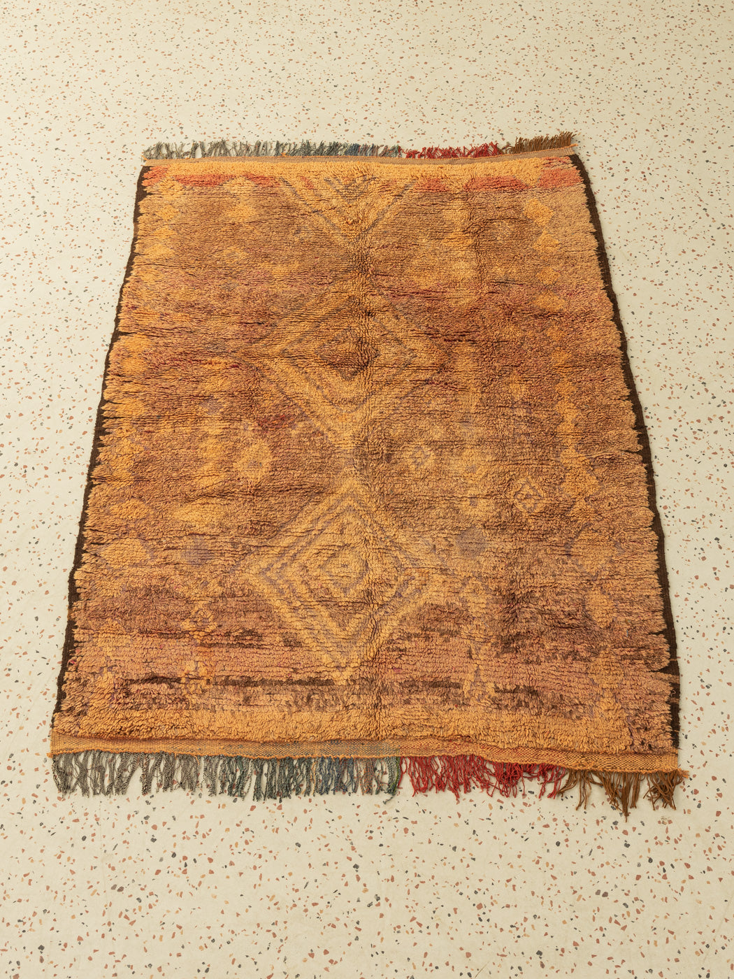 Vintage Rehamna, Berber Teppich, 142 X 205