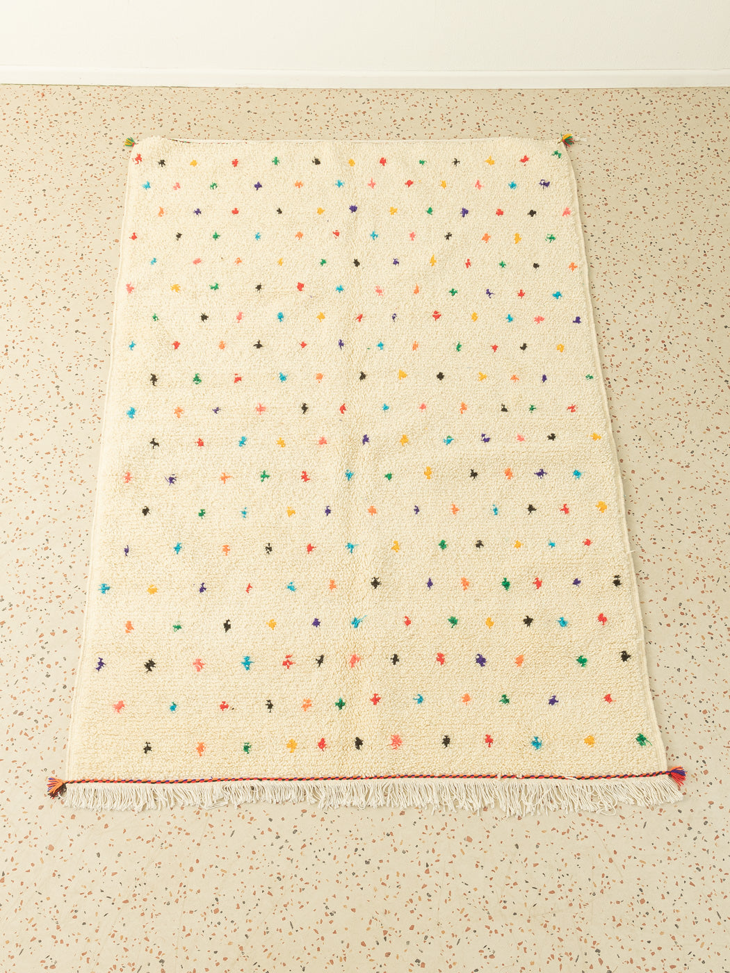 Happy Dots, Berber Teppich, 159 X 235