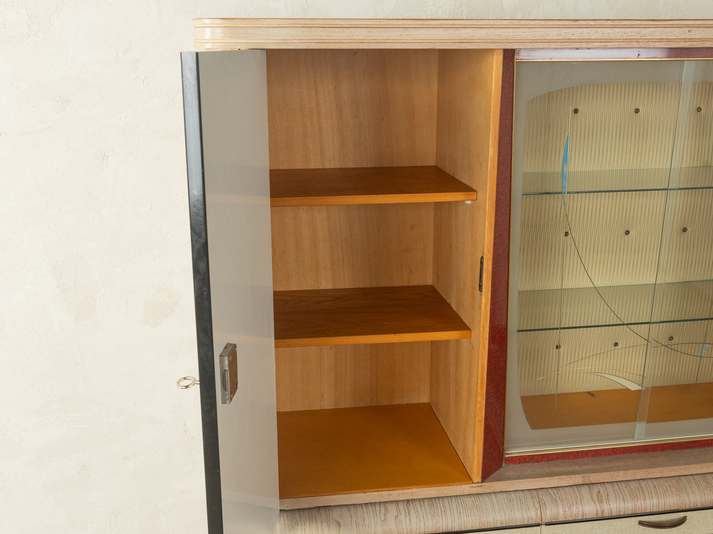 1950s kitchen cabinet