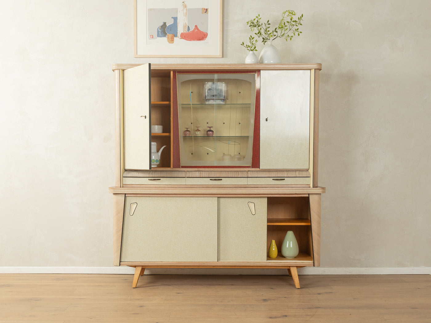 1950s kitchen cabinet