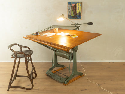 1950s drawing table, Franz Kuhlmann