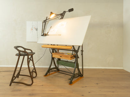 1950er Jahre Zeichentisch, Kuhlmann & Nestler